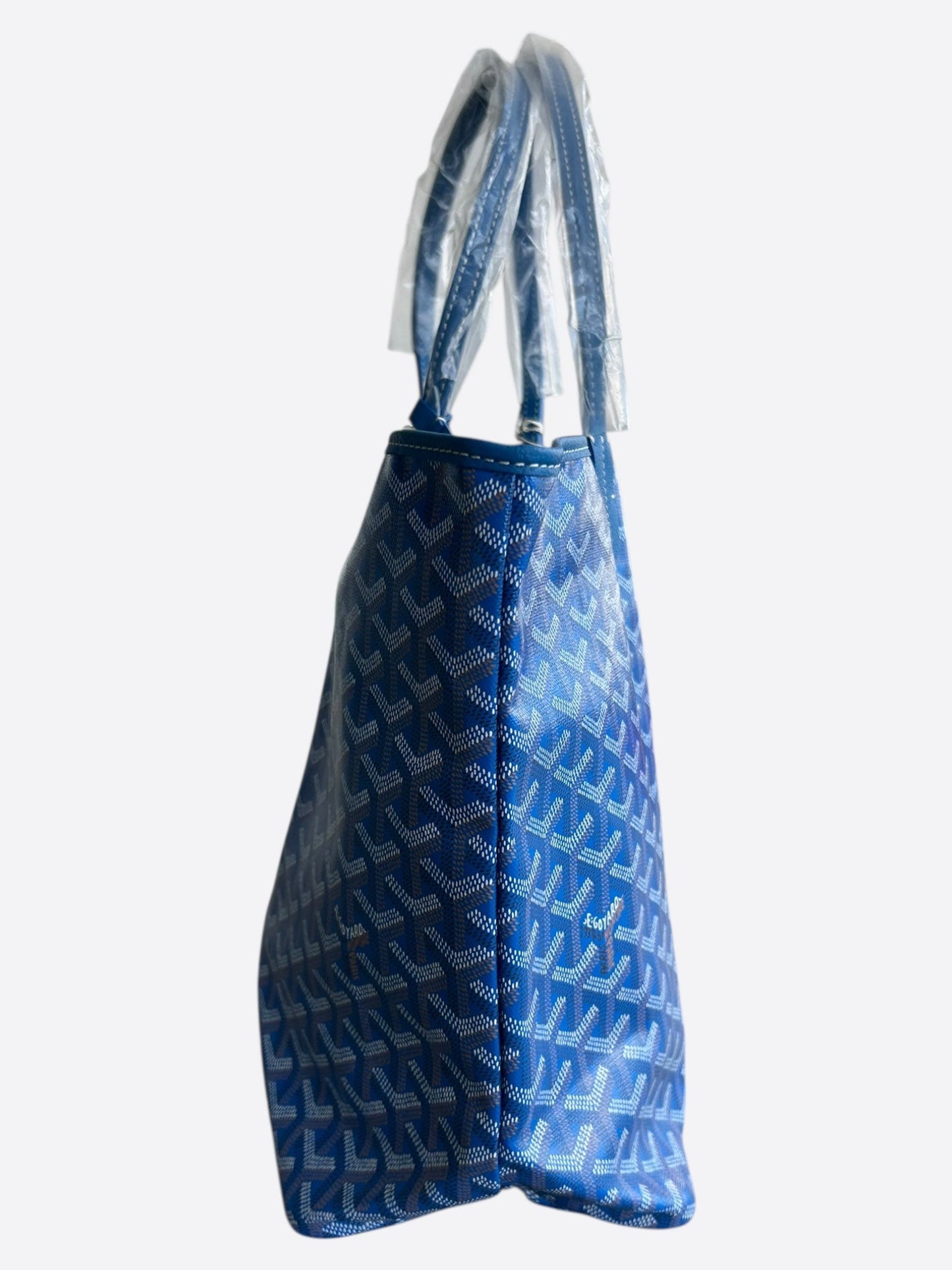 Goyard Blue St. Louis Tote Bag