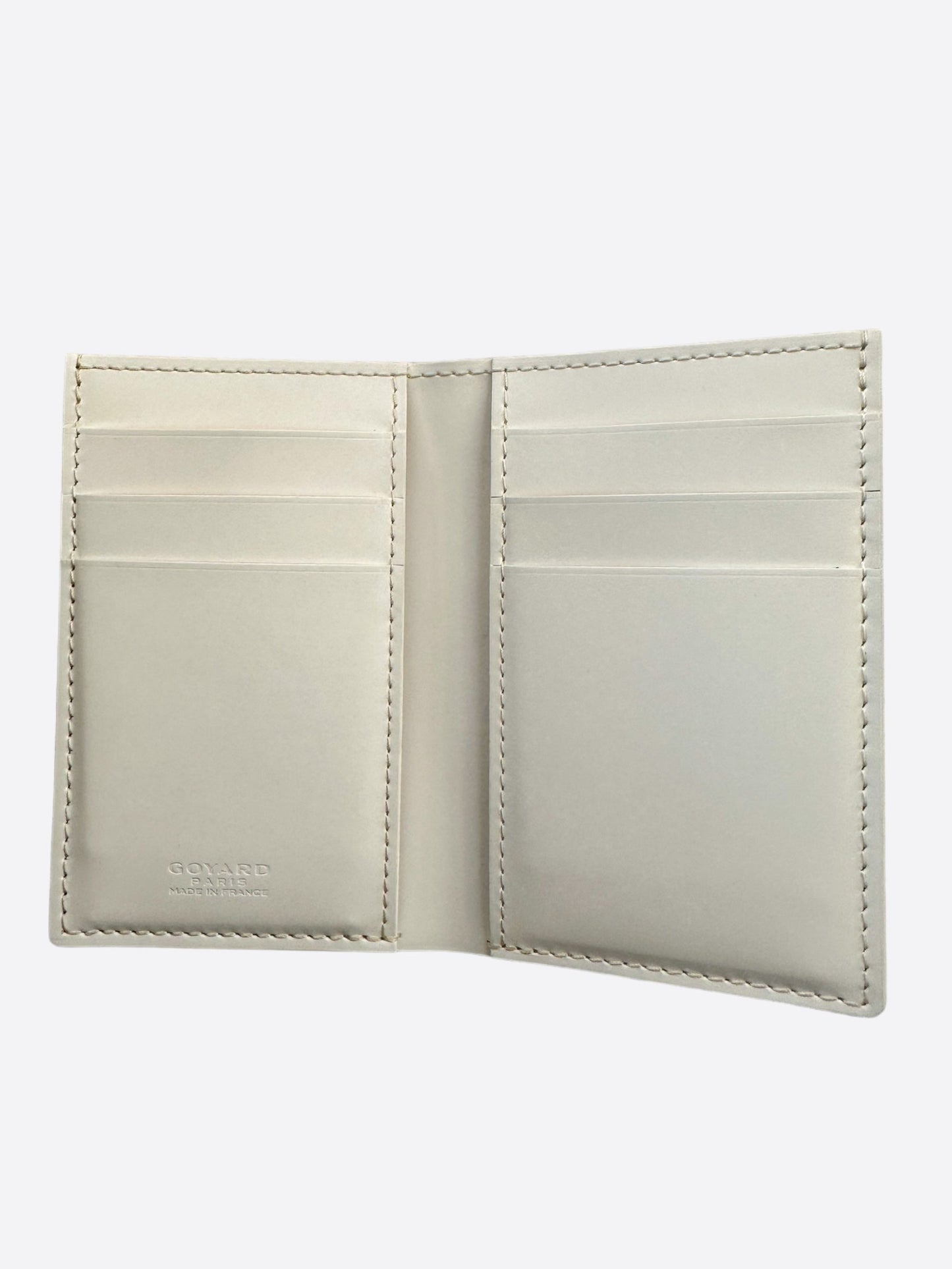 Goyard White St Pierre Wallet