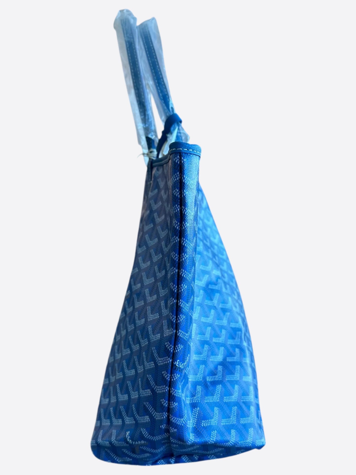 Goyard Blue St. Louis Tote Bag