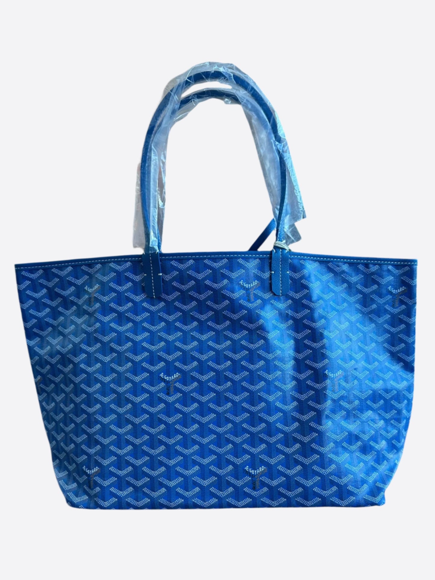 Goyard Blue St. Louis Tote Bag
