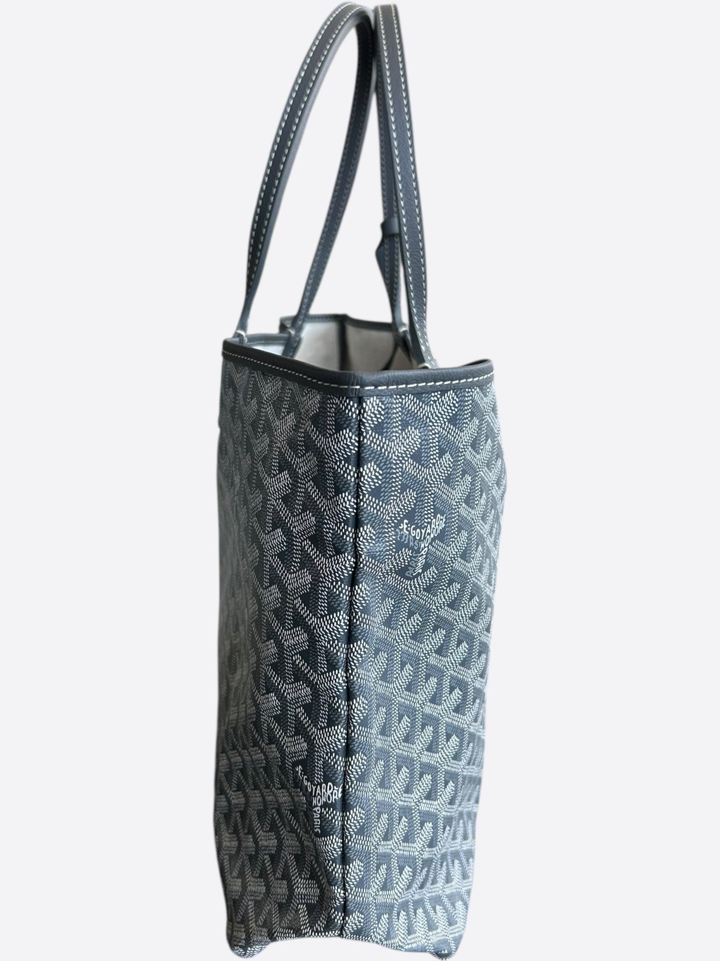 Goyard Grey St. Louis Tote Bag