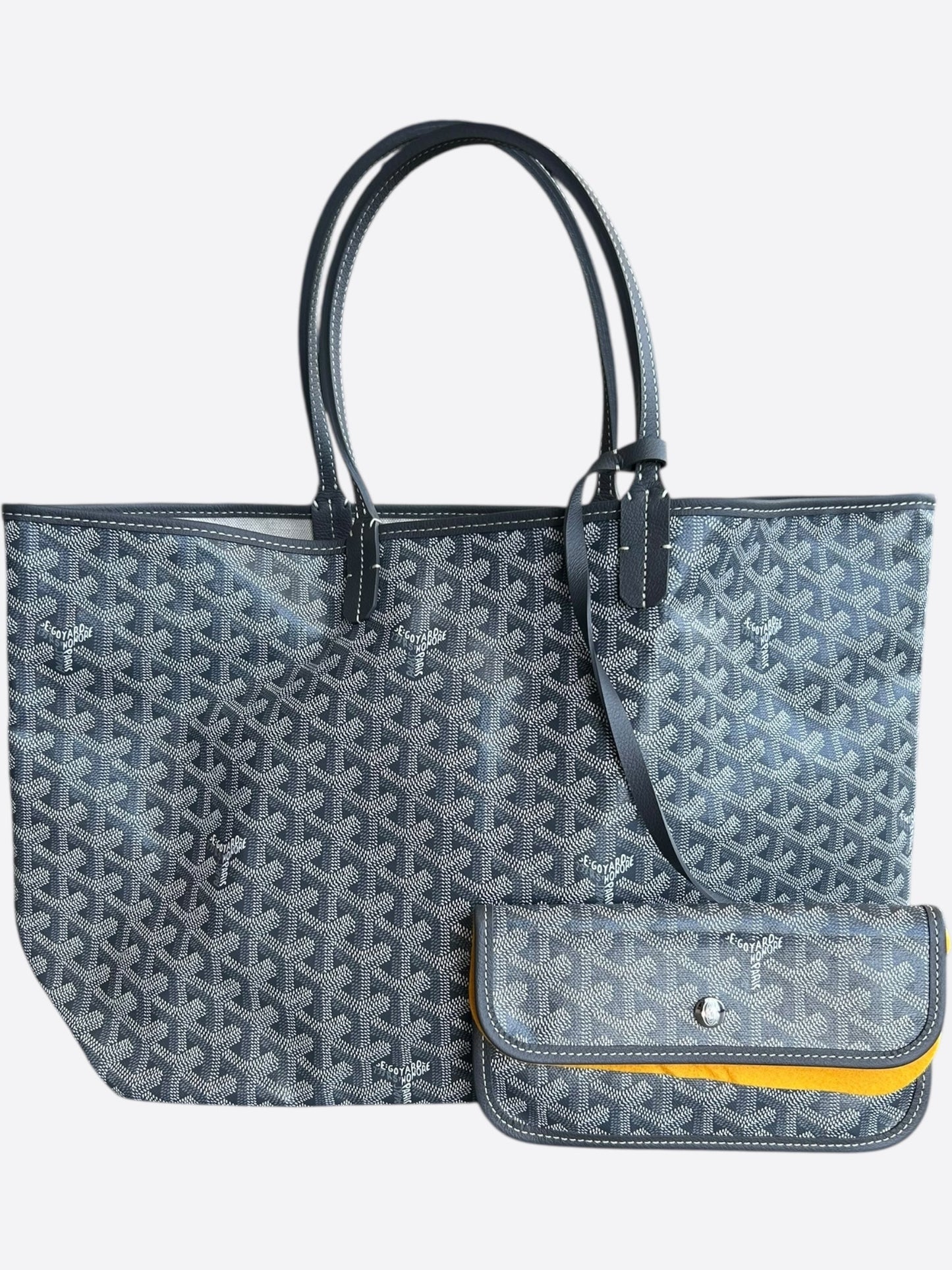 Goyard Grey St. Louis Tote Bag