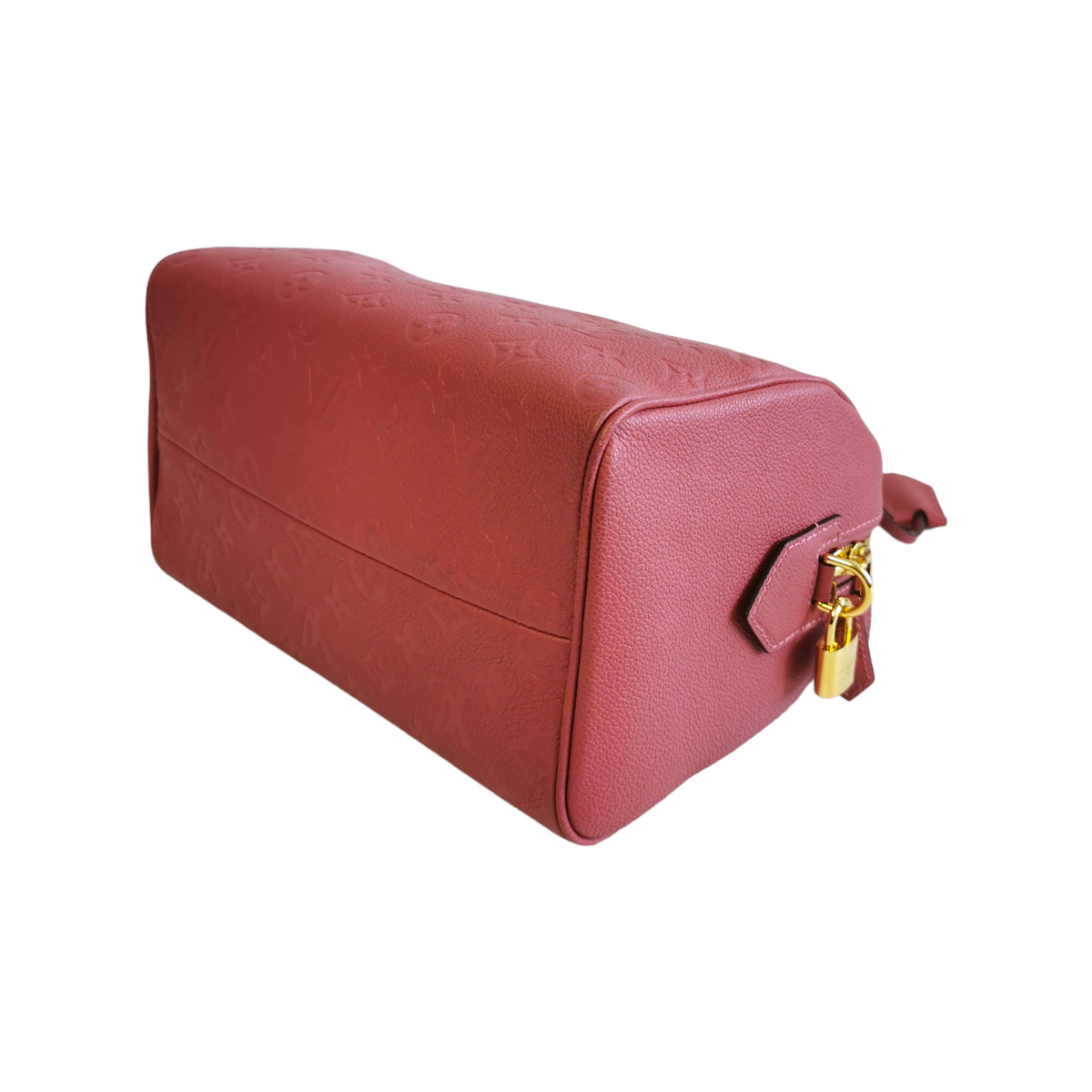 Louis Vuitton Speedy Bandoulière 25 Pink Monogram Empreinte