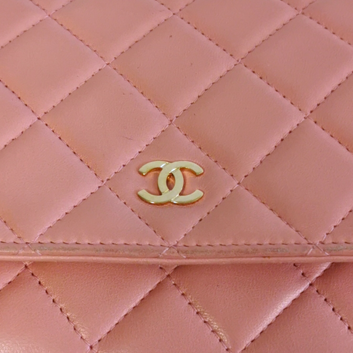 Chanel WoC Pink Lambskin Gold