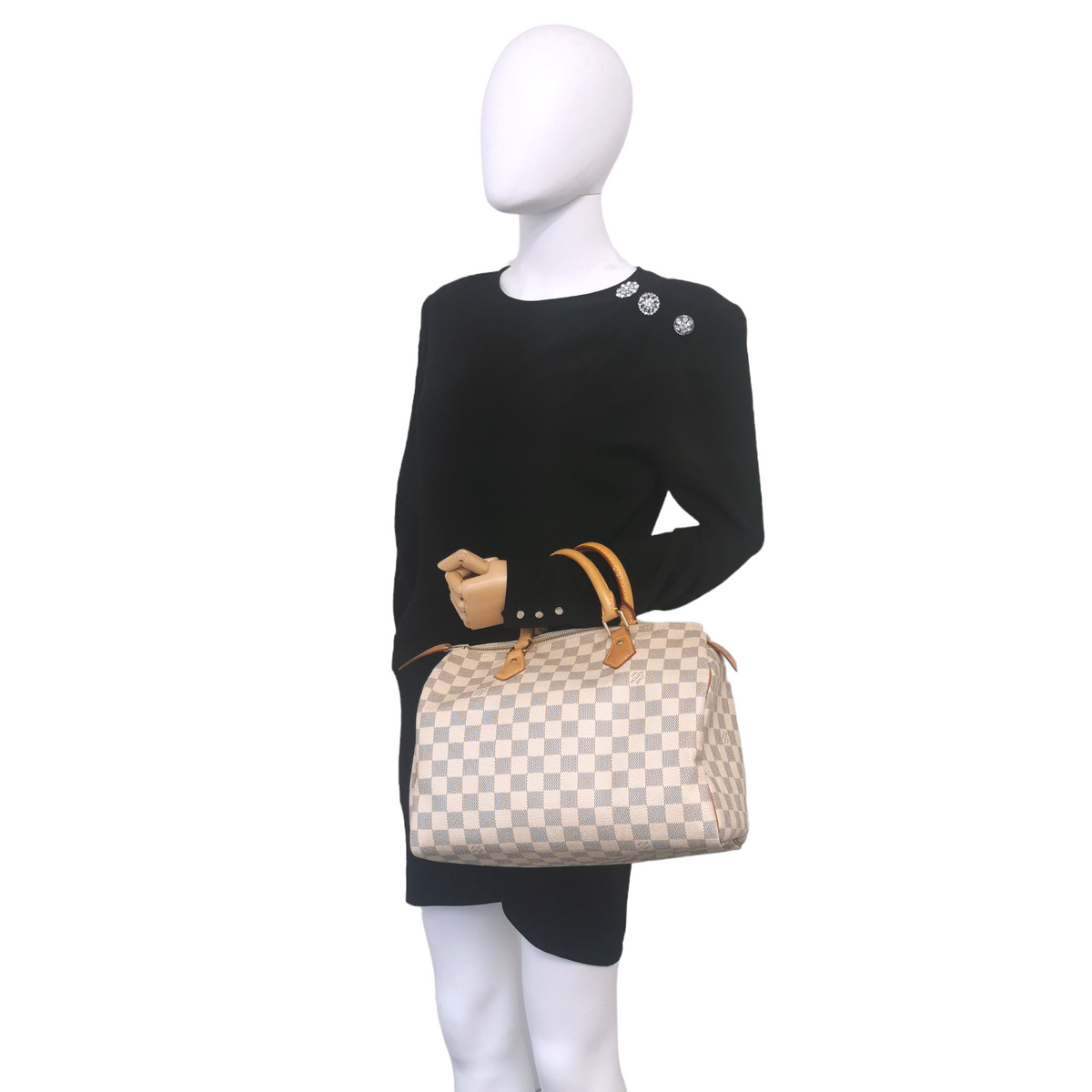 Louis Vuitton Speedy 25 Damier Azur Canvas