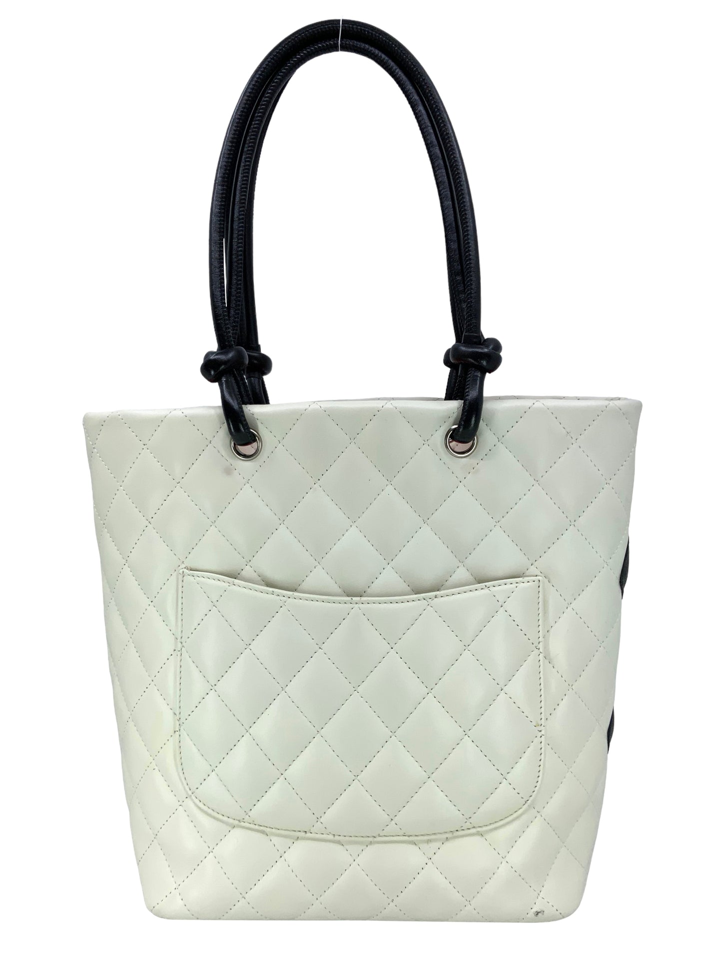 Chanel Quilted Leather Medium Cambon Tote