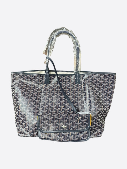 Goyard Navy St. Louis Tote Bag