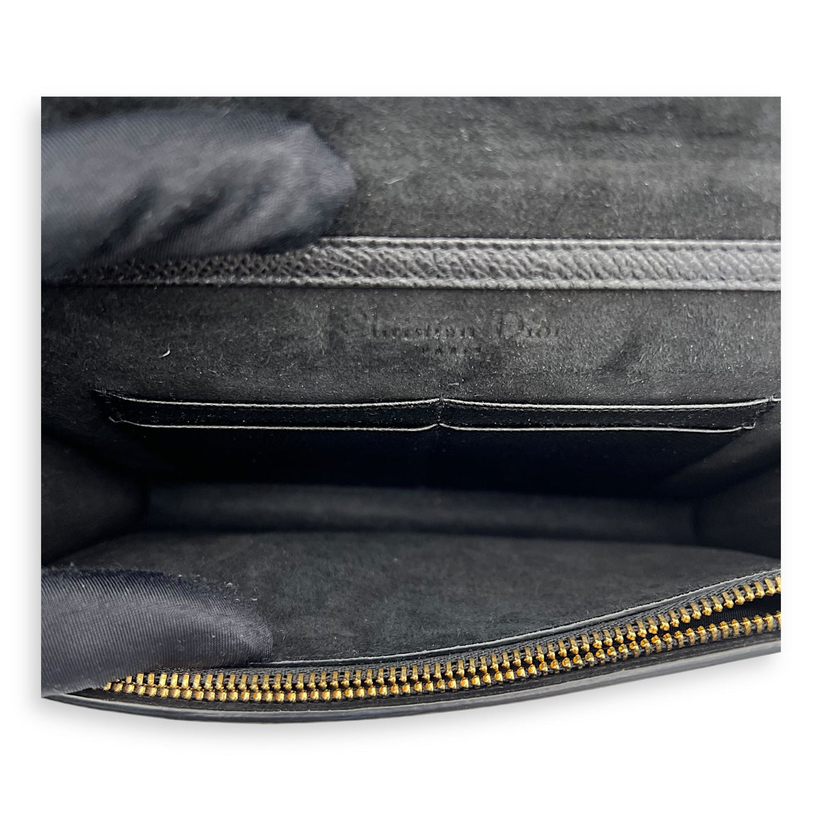30 Montaigne Belt Bag Black in Calfskin, Silver hardware