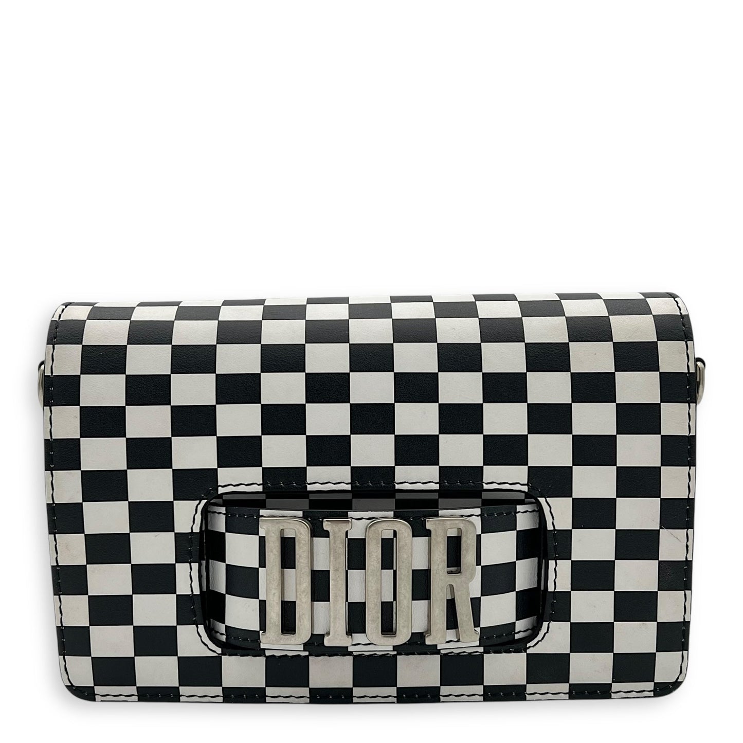 Revolution Shoulder Bag Multi-colour in Calfskin, Silver hardware