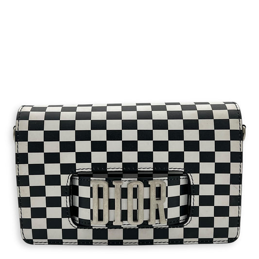 Revolution Shoulder Bag Multi-colour in Calfskin, Silver hardware