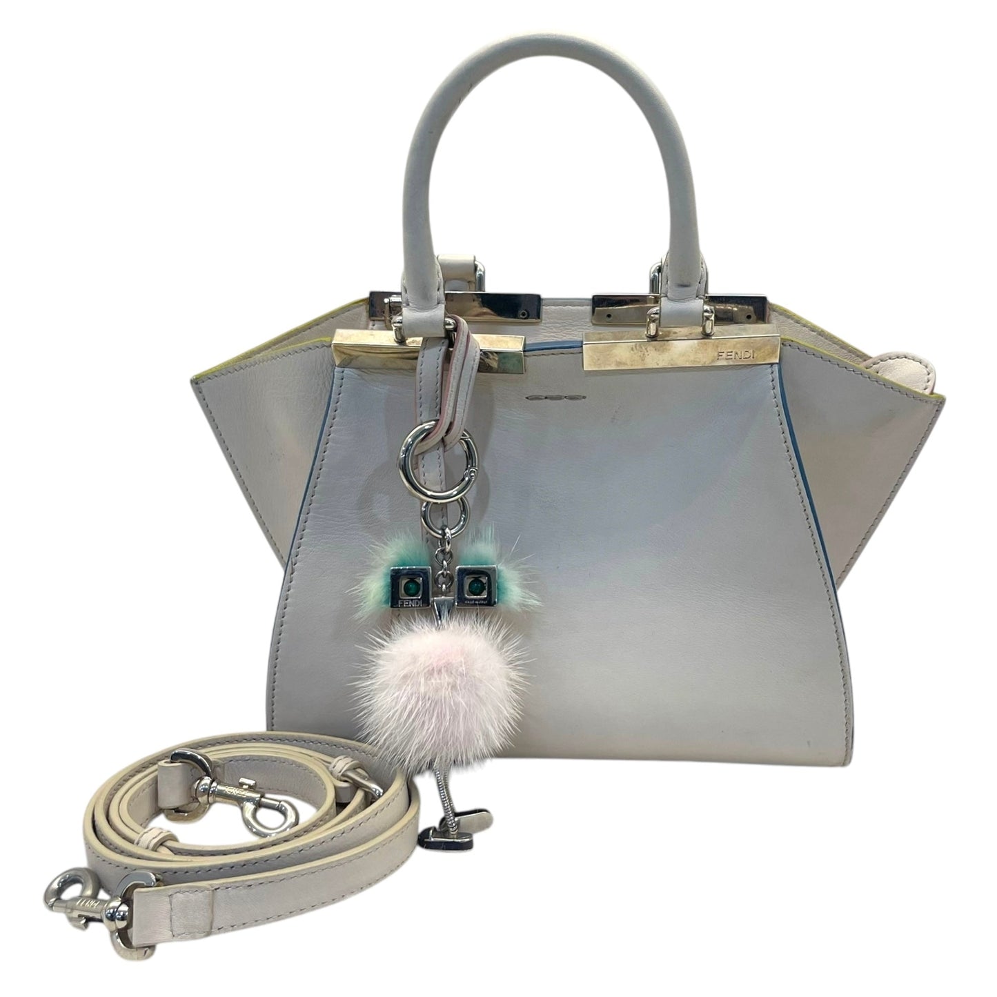 Fendi Vitello King Avacado Bag
