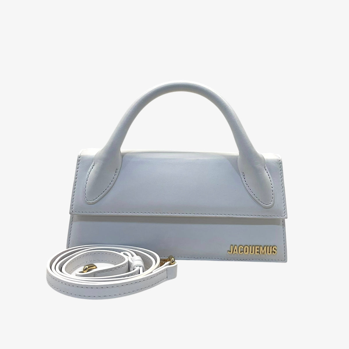 Jacquemus White Le Chiquito Long Handbag