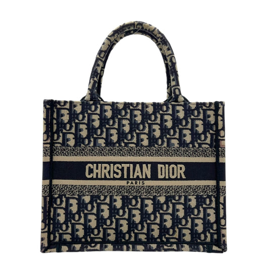 Book Tote Tote Bag Small Blue in Jacquard