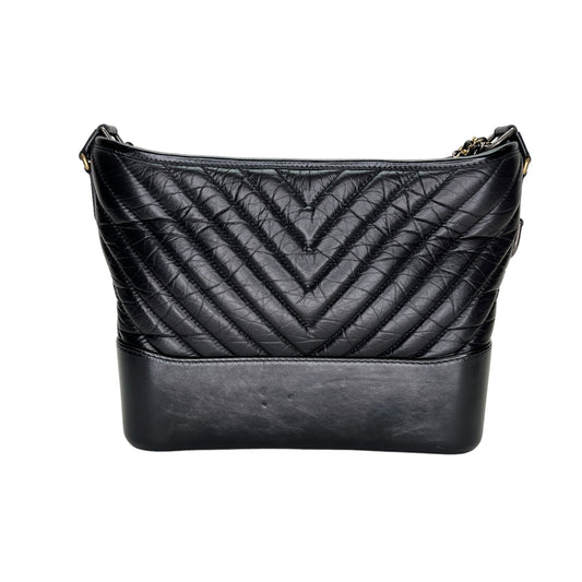 Gabrielle Shoulder Bag in Calfskin   Gold hardware