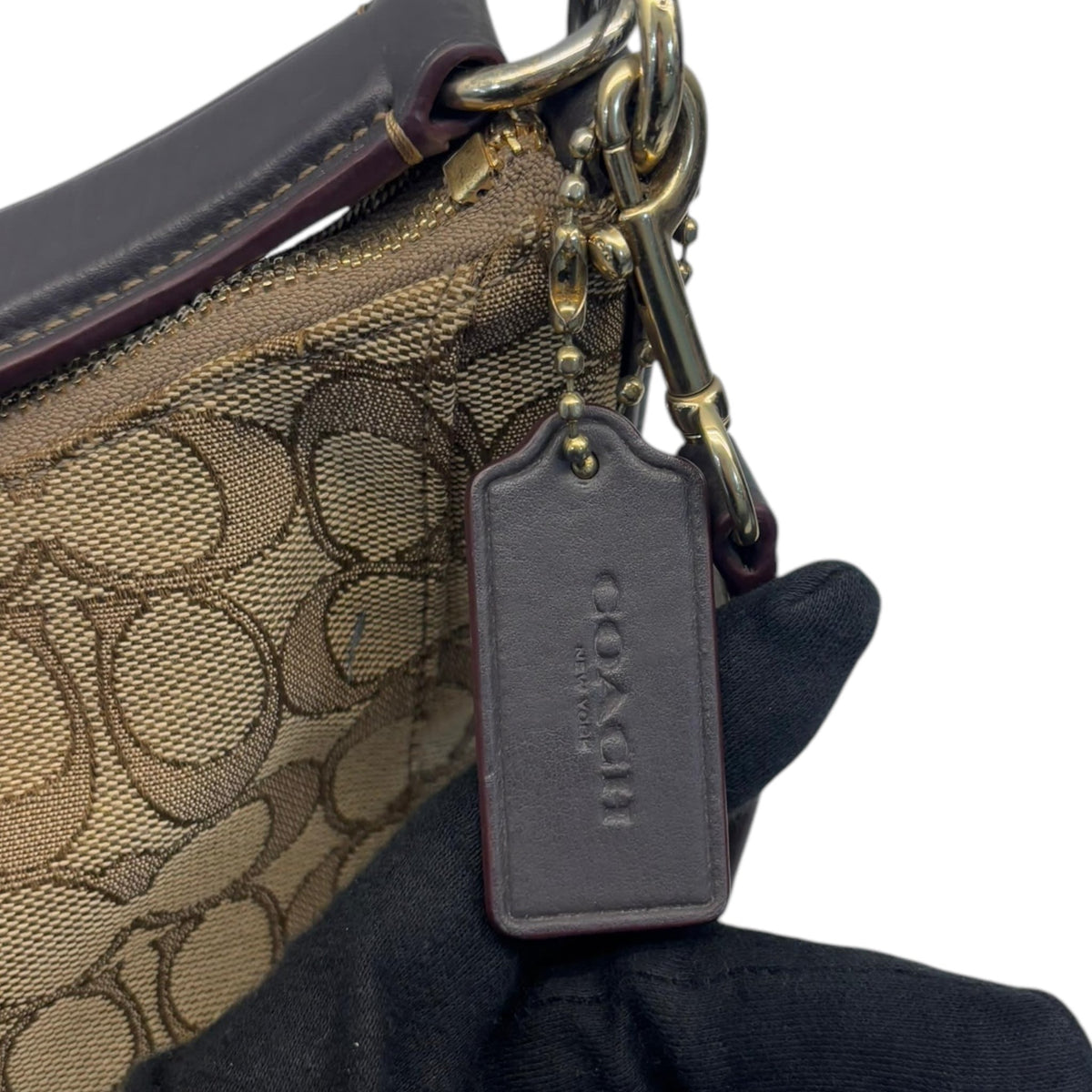 Coach Signature Hobo Bag