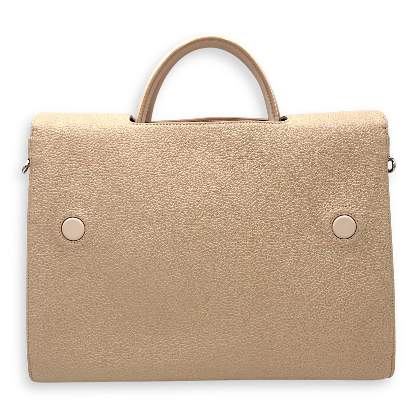 Diorever Top Handle Bag Pink in Calfskin, Silver hardware