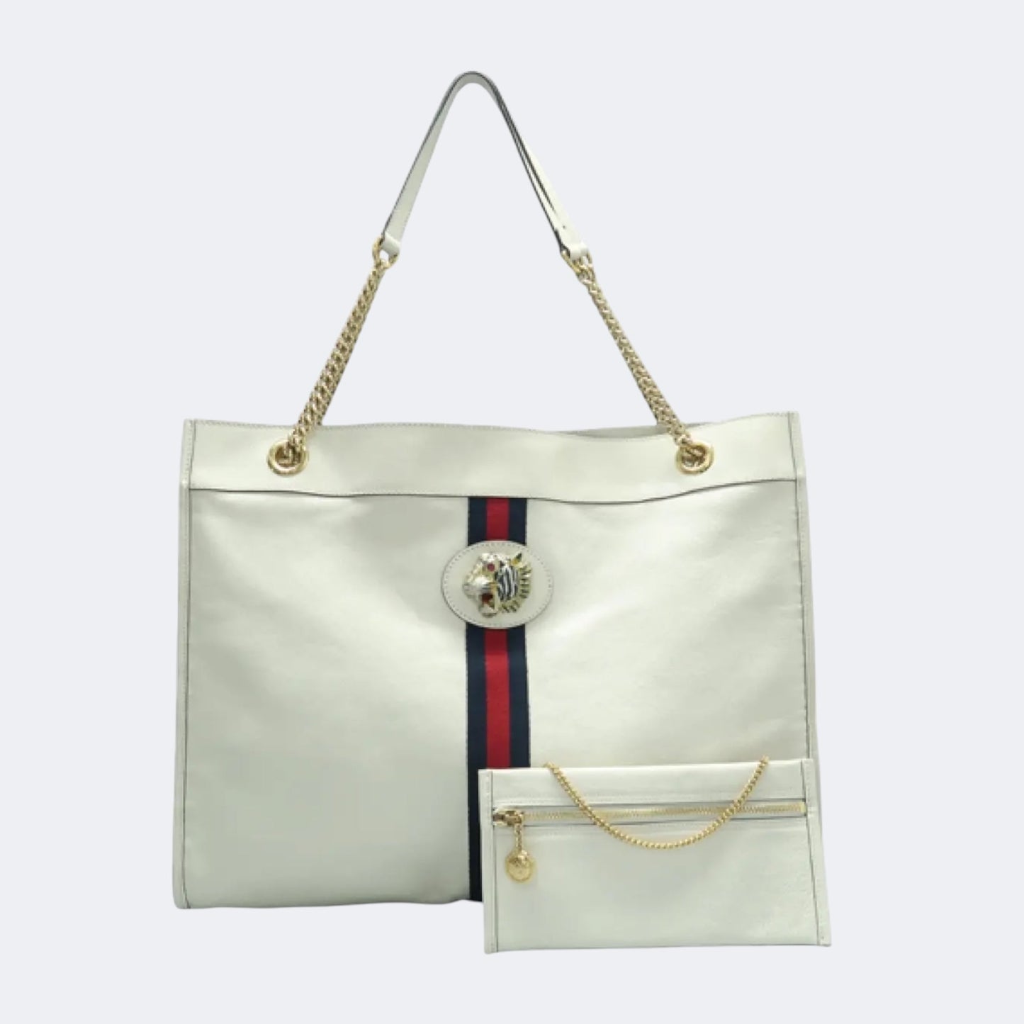 Gucci Multicolour/White Large Rajah Tote Bag