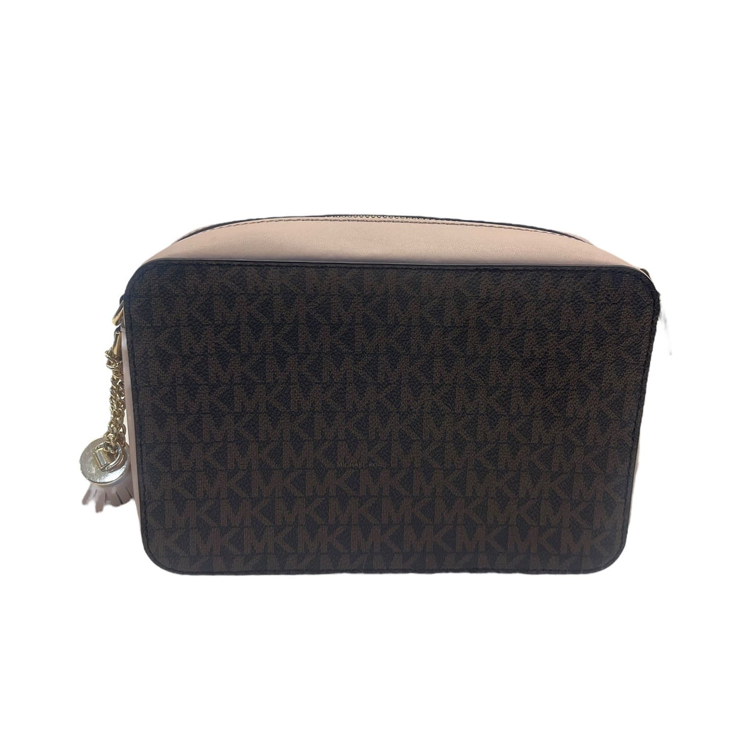 Michael Kors Jet Set Cream Logo Crossbody Bag