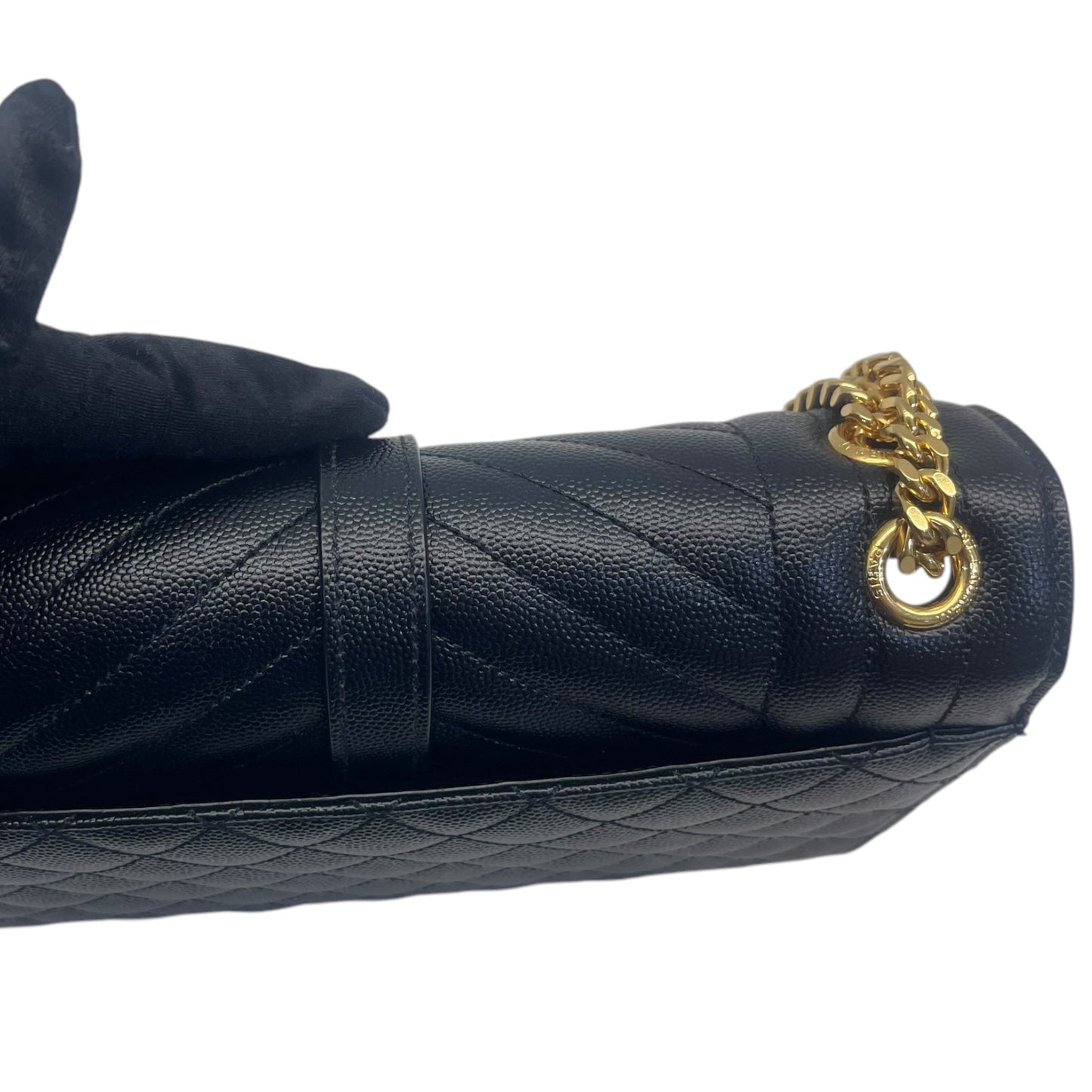 Yves Saint Laurent Envelope Bag in Black