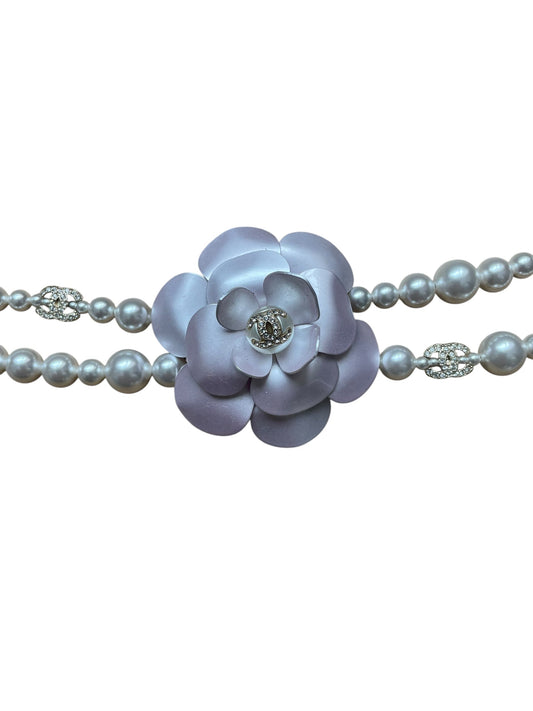 Chanel Camelia Pearl Choker DXBK0313