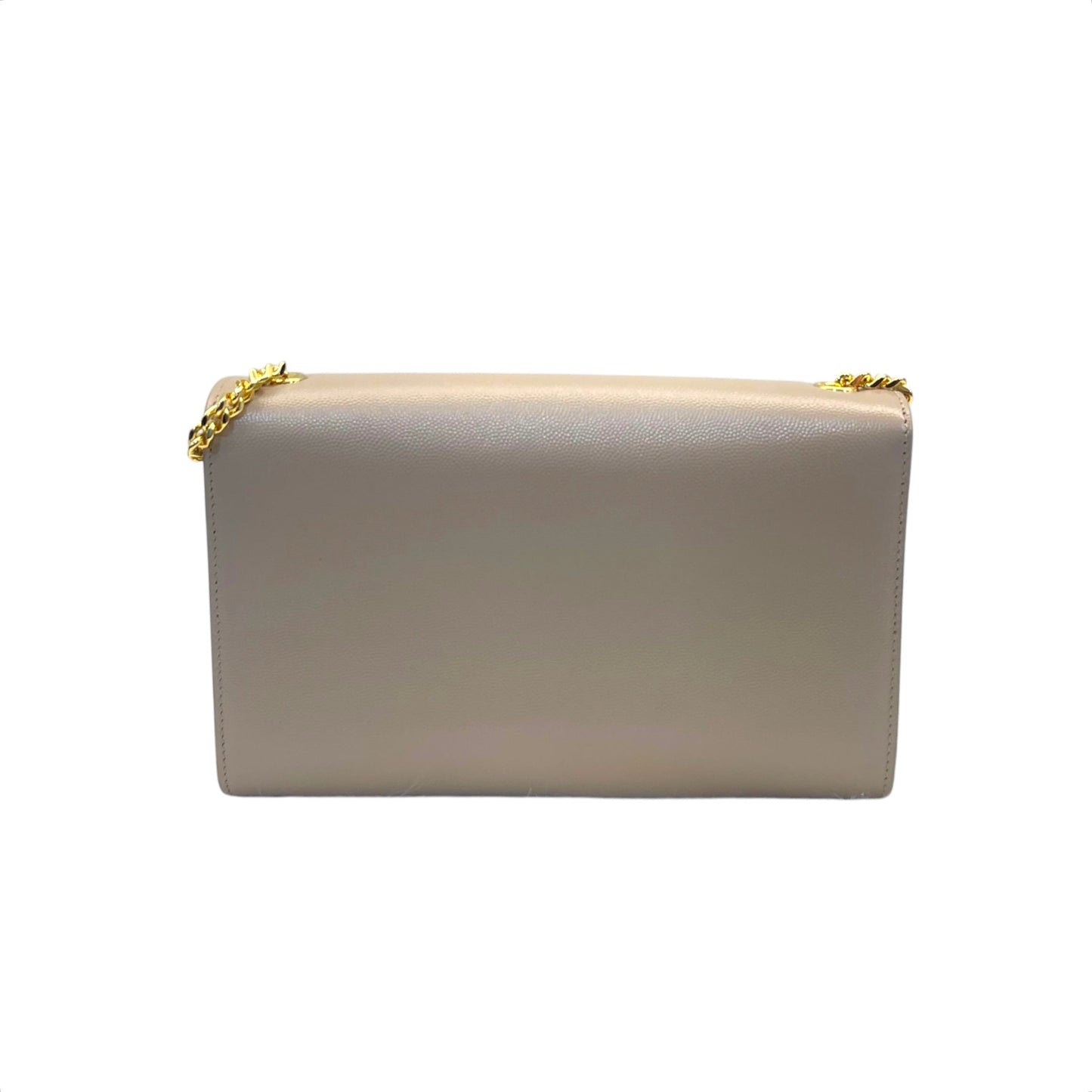 Saint Laurent Beige Leather Kate Shoulder Bag