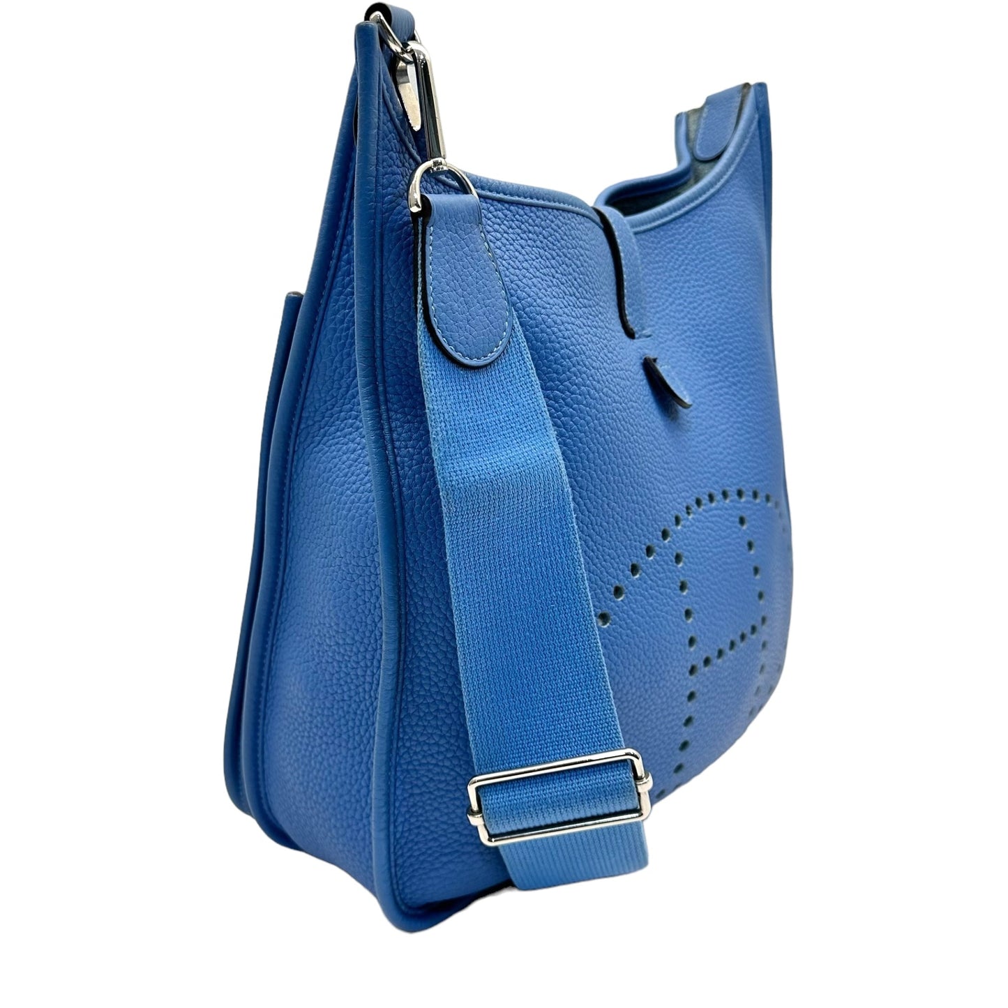 Hermes Evelyne III GM Taurillon Clemence Leather with SHW