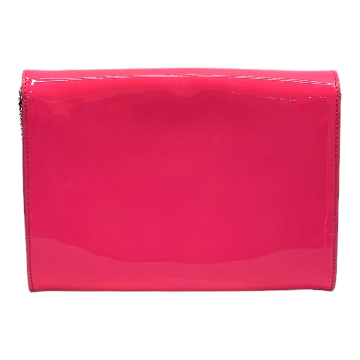 Versace Patent Palazzo Medusa Chain Evening Bag