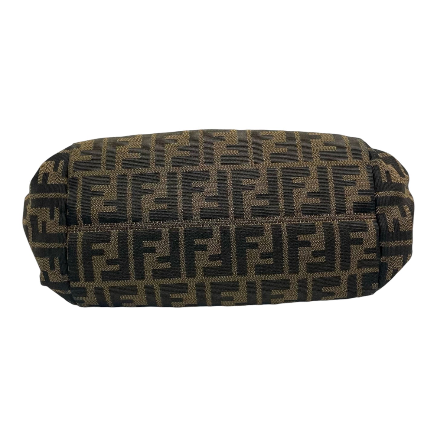 Fendi Zucca Canvas & Leather Borsa Chef Tote Bag