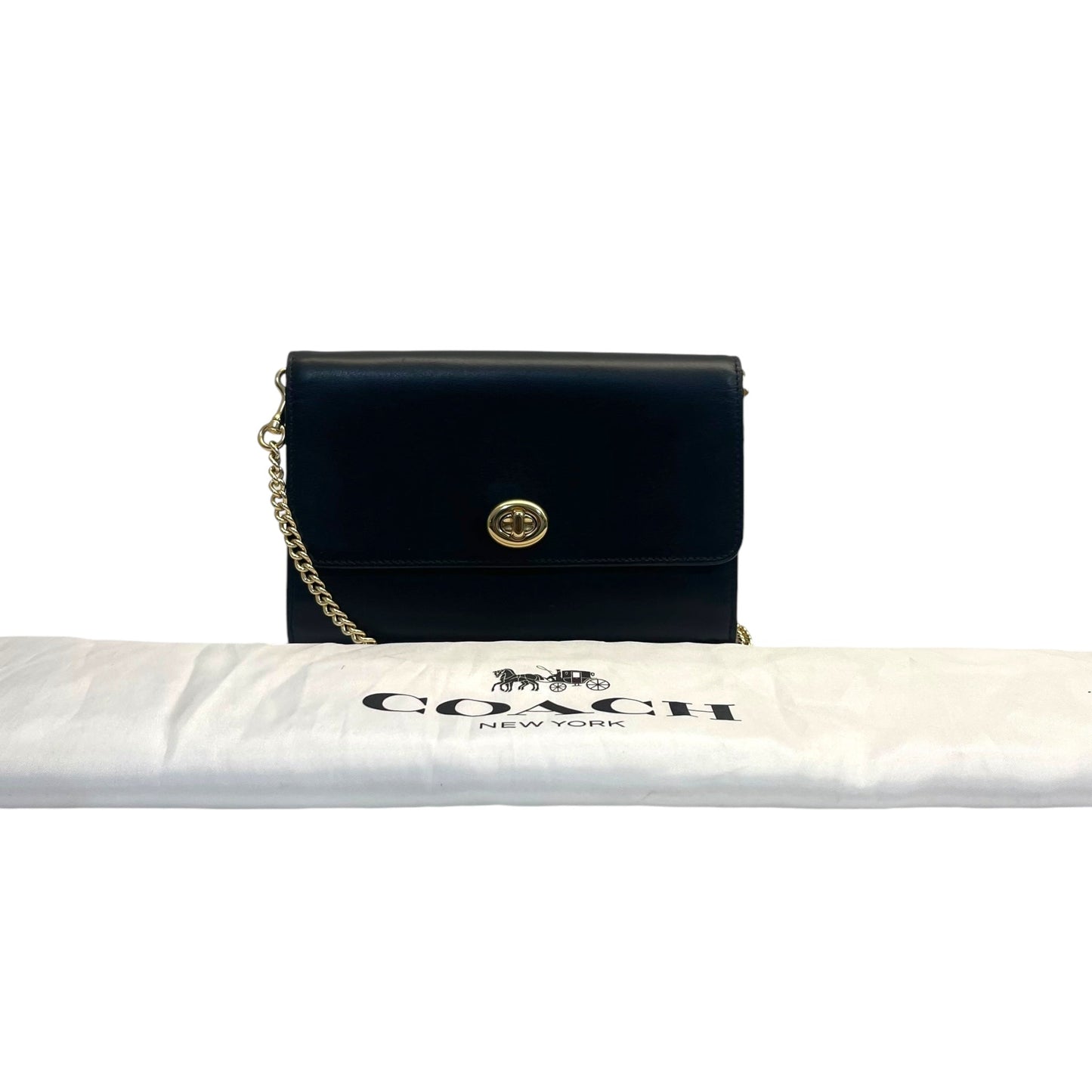 Coach Marlow Turnlock Chain Crossbody Bag