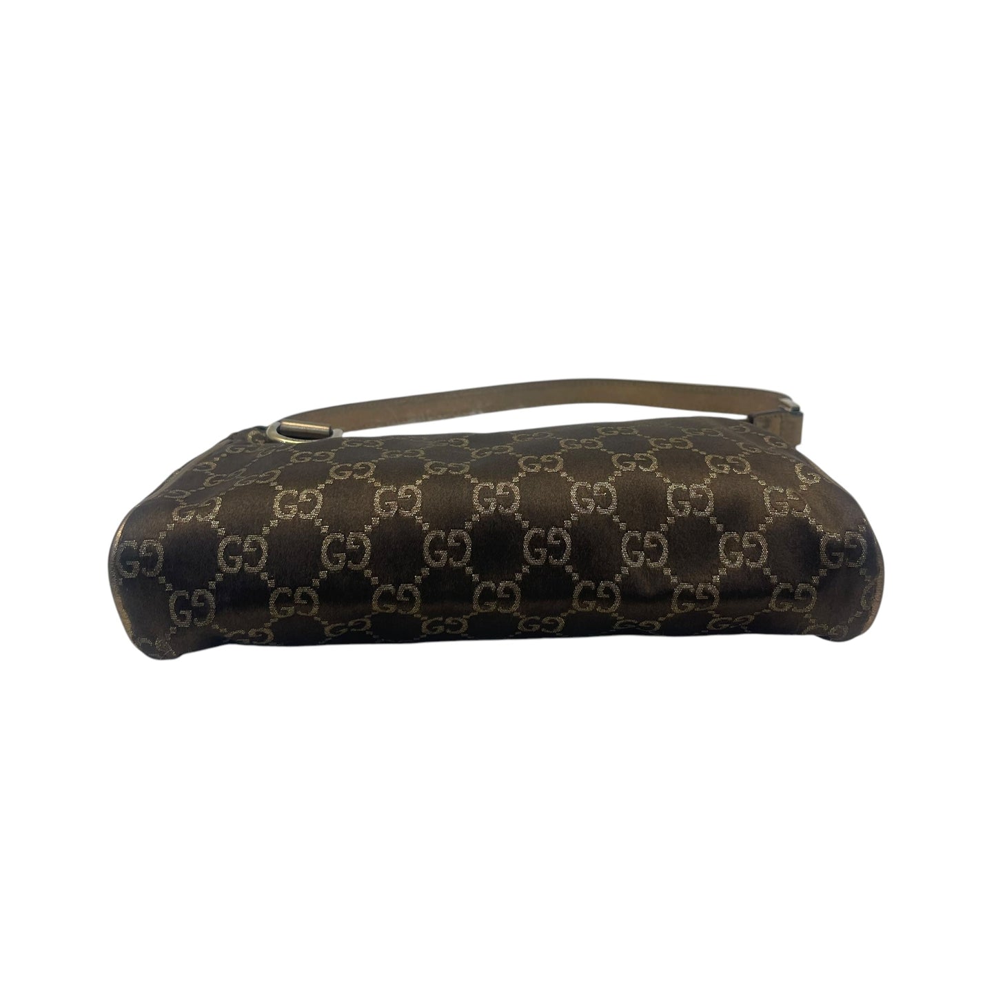Gucci Bronze Guccissima Pochette Clutch Bag