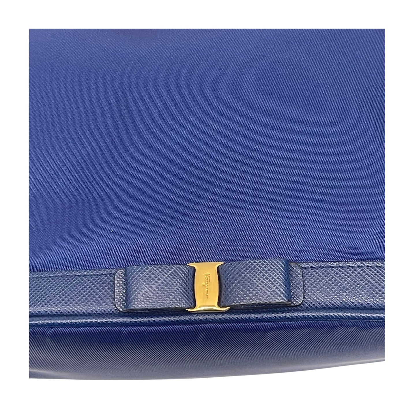 Salvatore Ferragamo Navy Blue Crossbody Bag