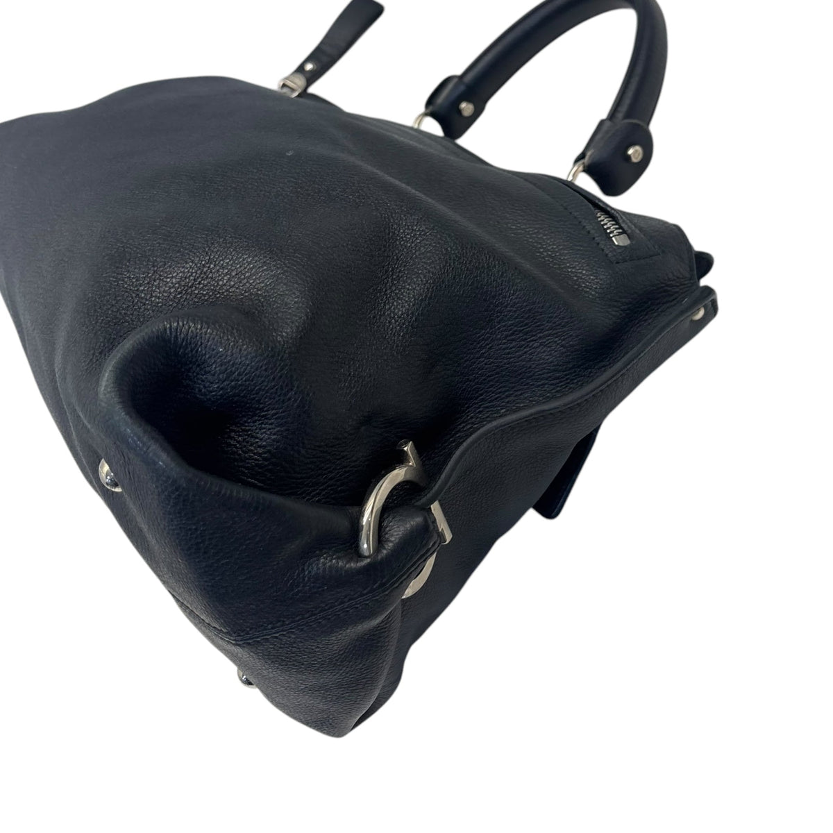 Salvatore Ferragamo Black Sofia Bag Medium