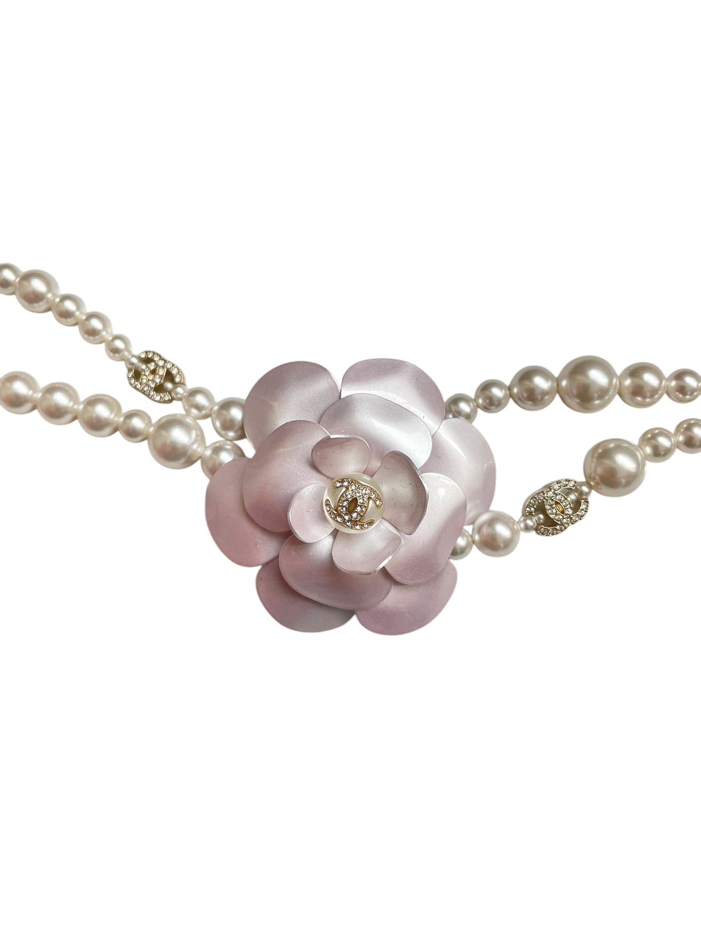 Chanel Camelia Pearl Choker DXBK0313