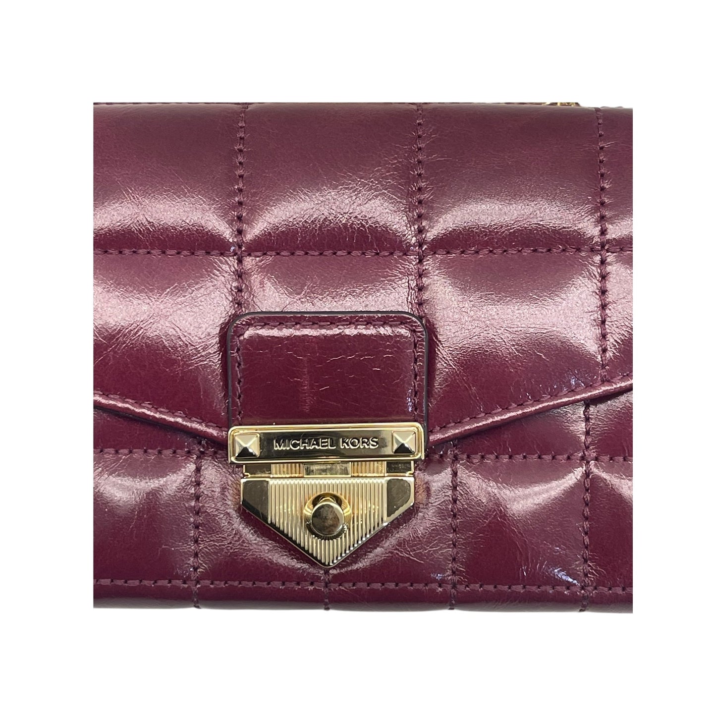 Michael Kors Large Soho Quilted Shoulder Bag Small