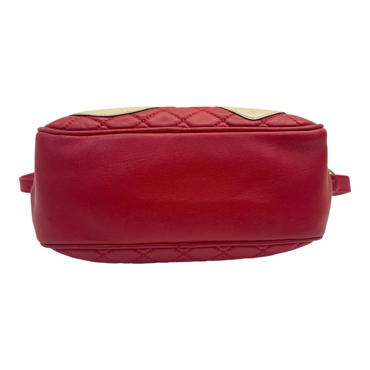 Dolce & Gabbana Red Crown Men Patch Crossbody