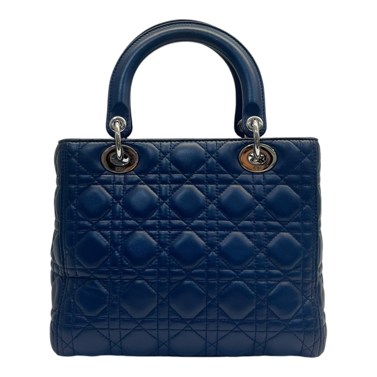 Lady Dior Medium Dark Blue
