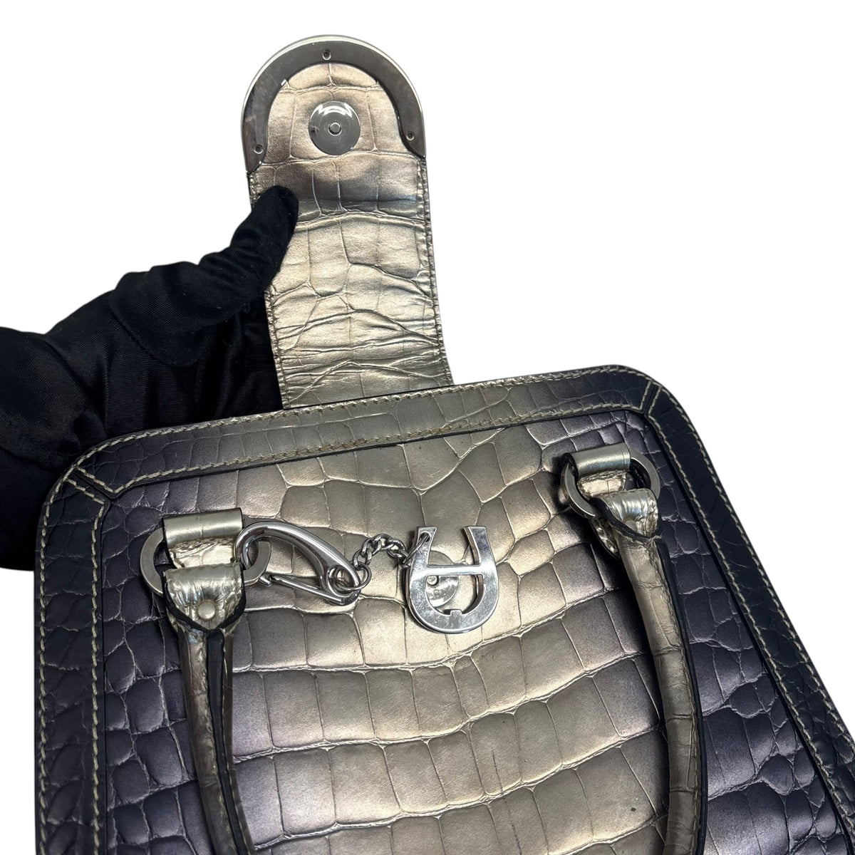 Aigner Leather Handbag