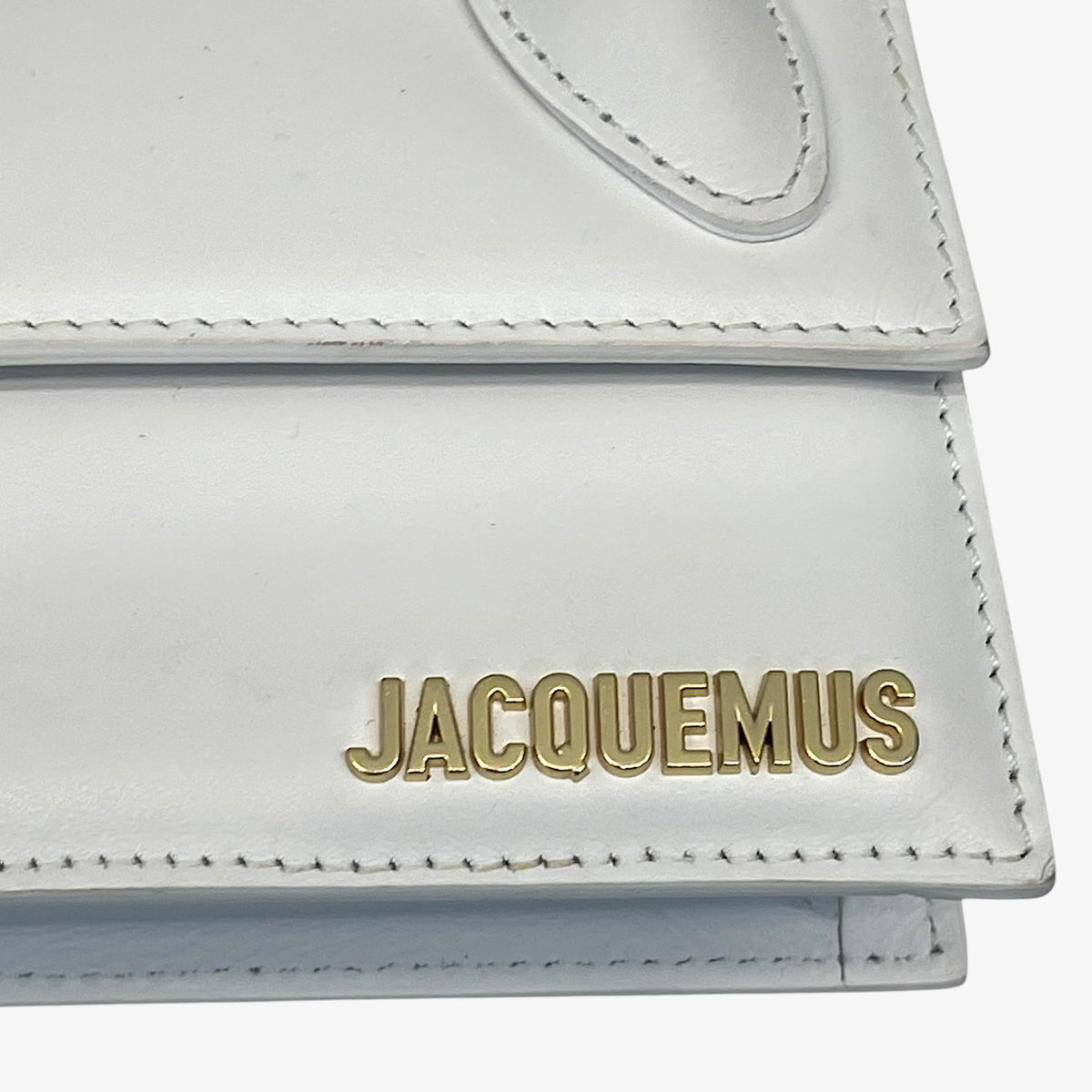 Jacquemus White Le Chiquito Long Handbag