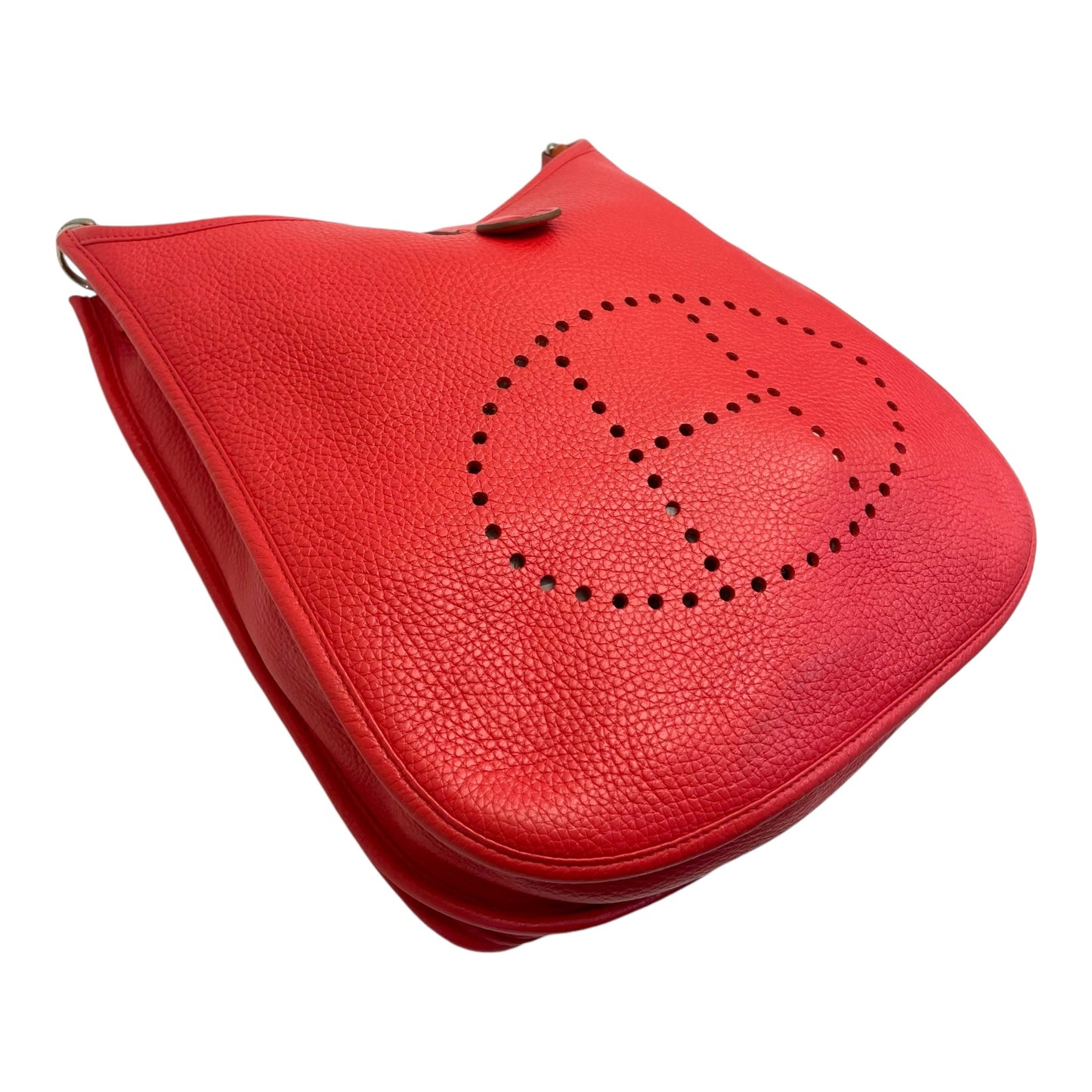 Hermes Evelyne PM III Rose Jaipur Clemence Leather with SHW