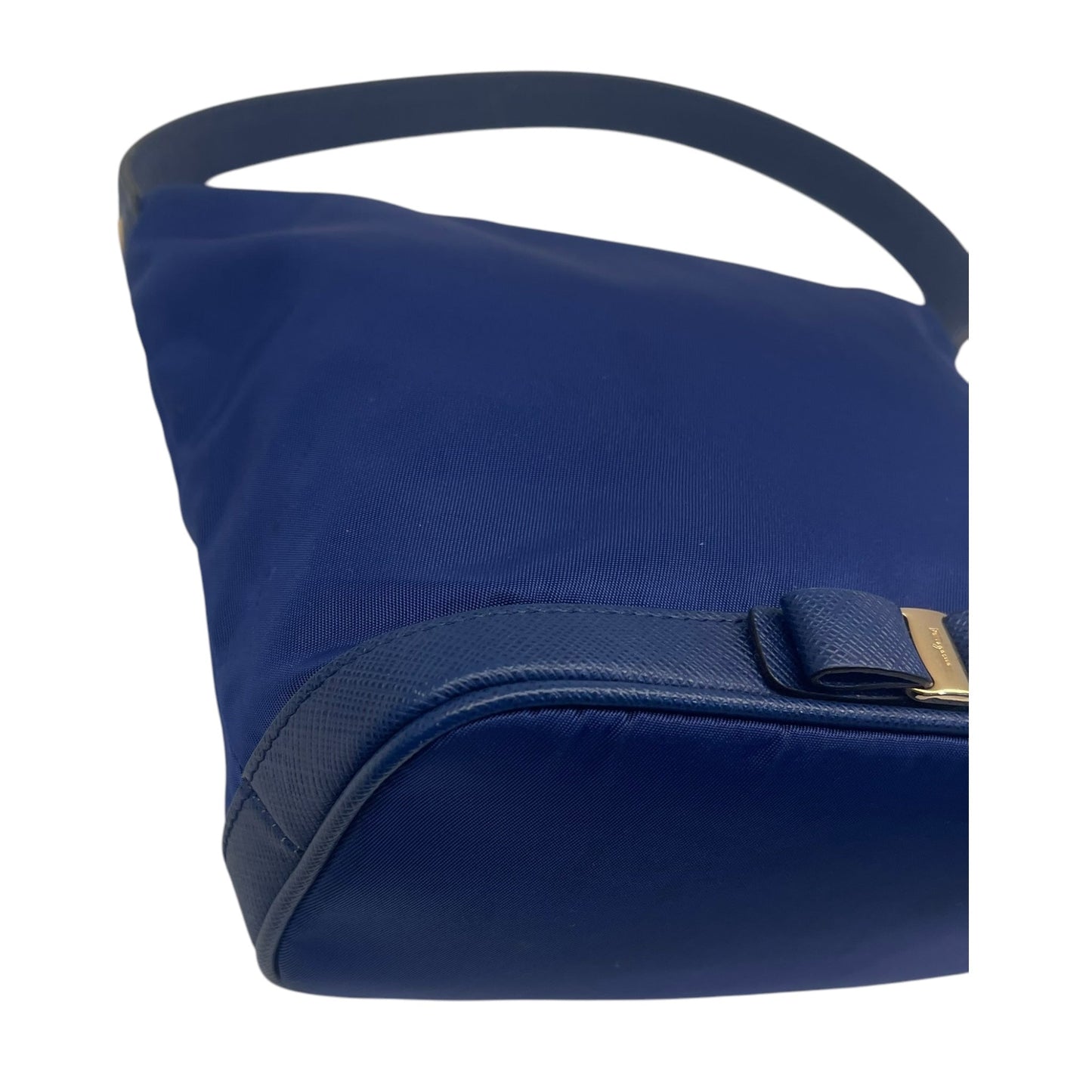 Salvatore Ferragamo Navy Blue Crossbody Bag