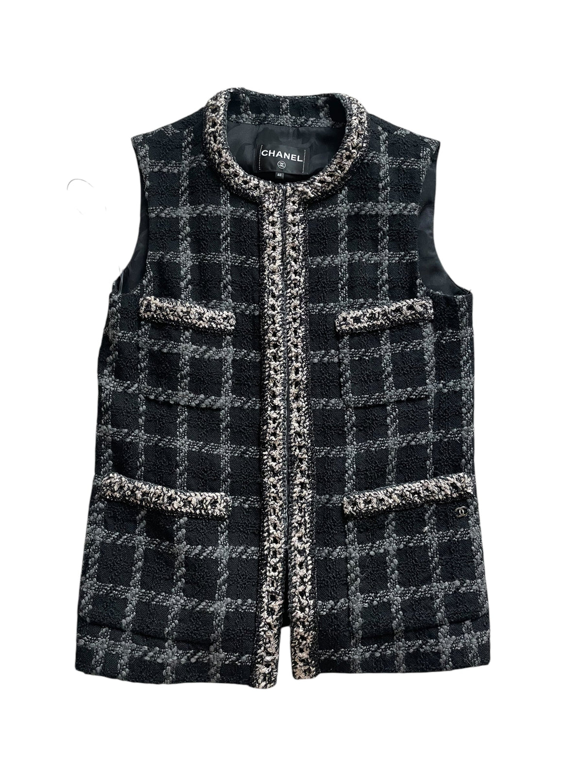 Chanel Tweed Vest DXBK0464