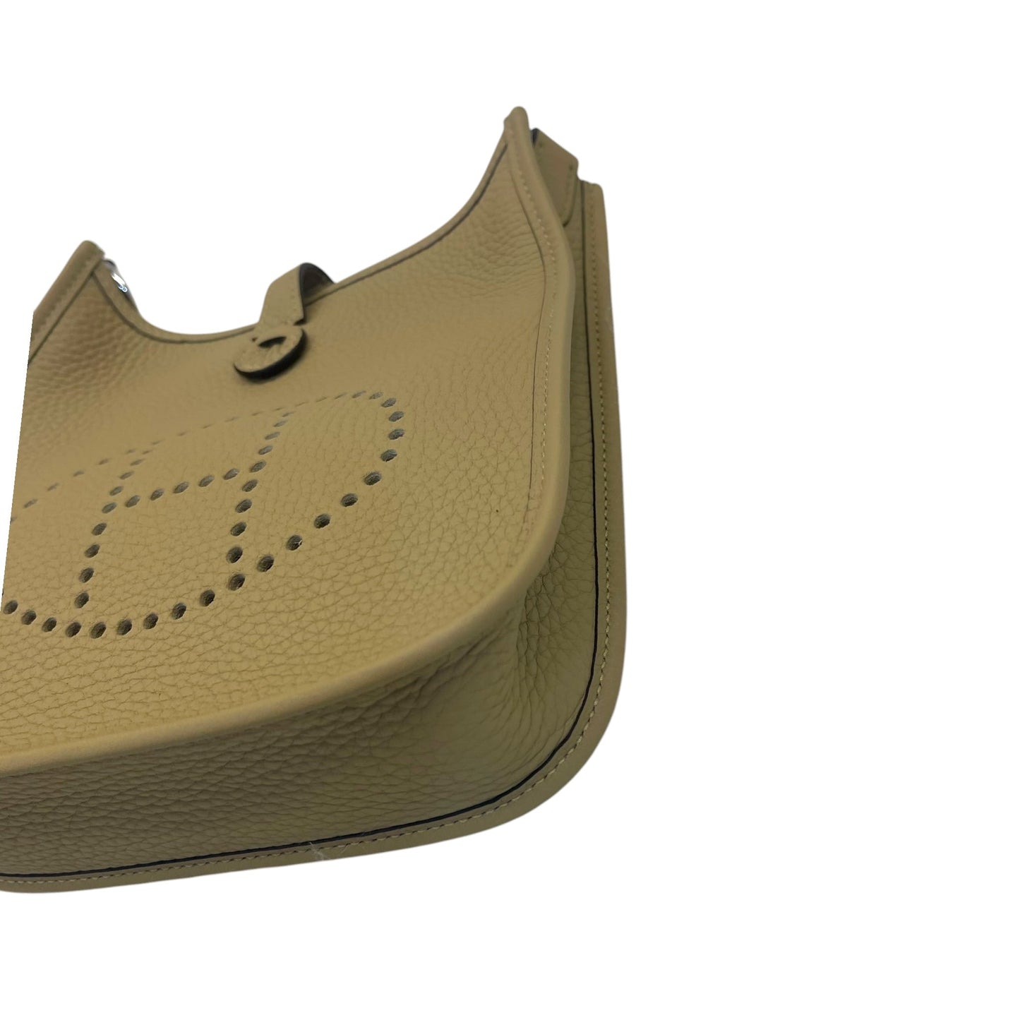 Hermes Mini Evelyne Poussiere Palladium Hardware