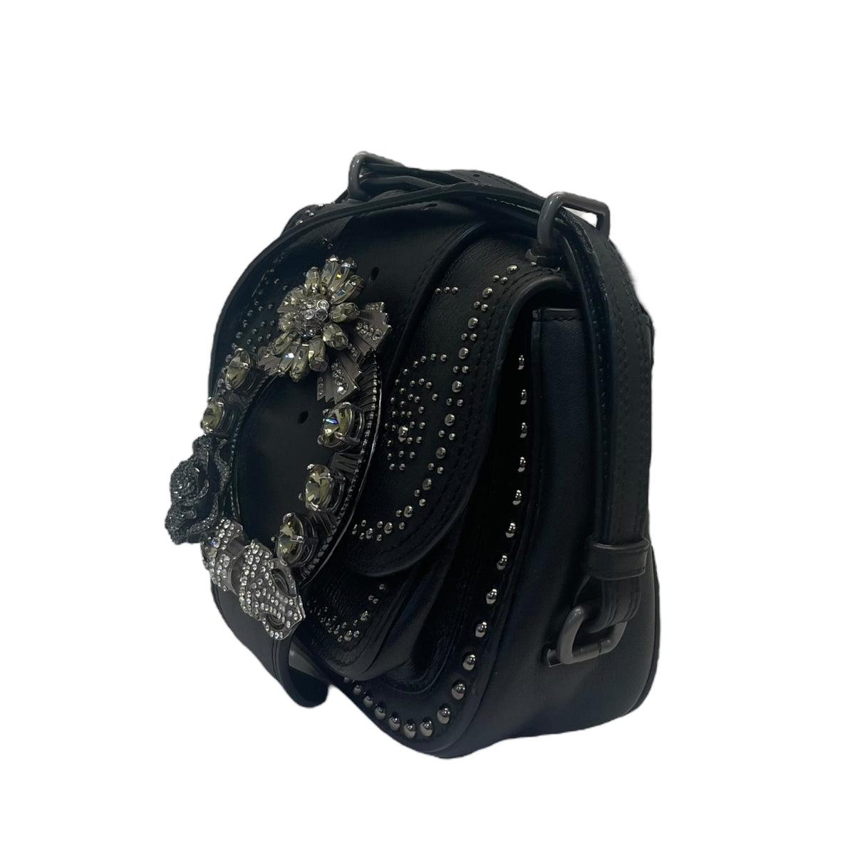 Miu Miu Dahlia Crystal Embellished Bag