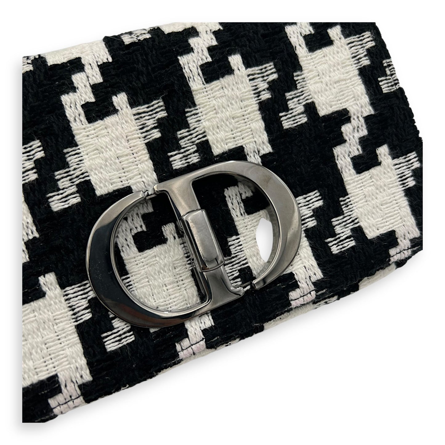 Caro Small Multi-colour Shoulder Bag in Tweed, Silver hardware