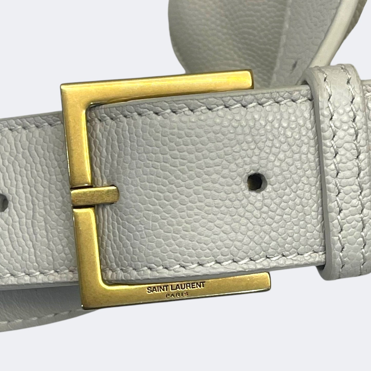 Yves Saint Laurent Classic Monogram Belt Bag Leather