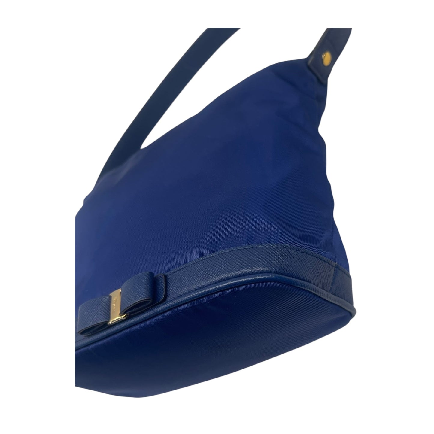 Salvatore Ferragamo Navy Blue Crossbody Bag