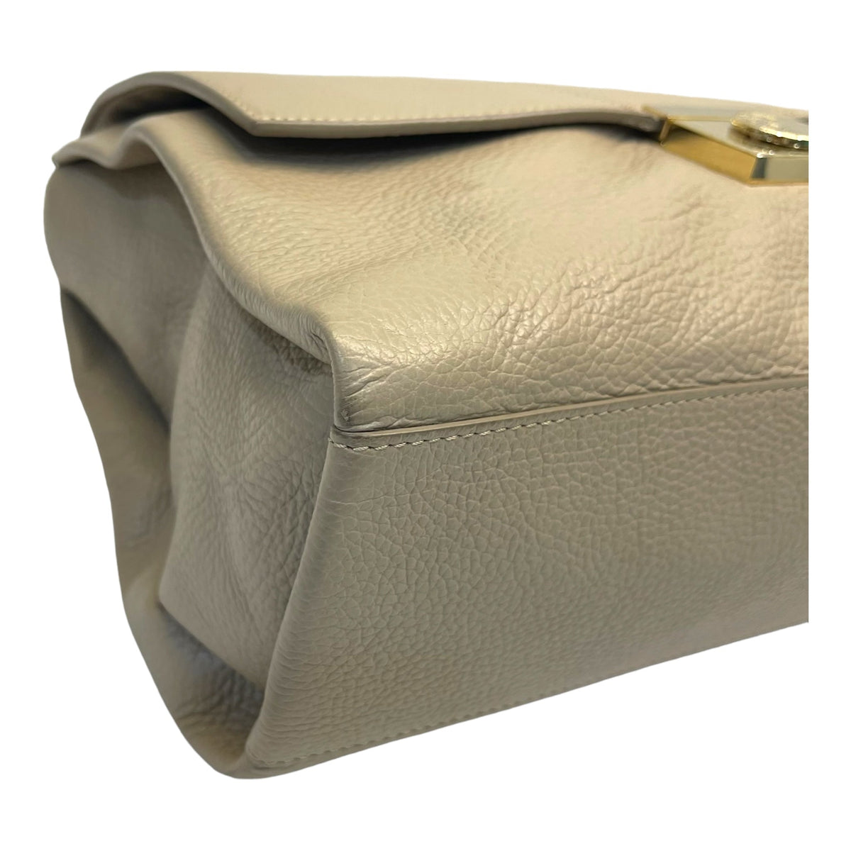 Versace Collection Leather Top Handle Bag