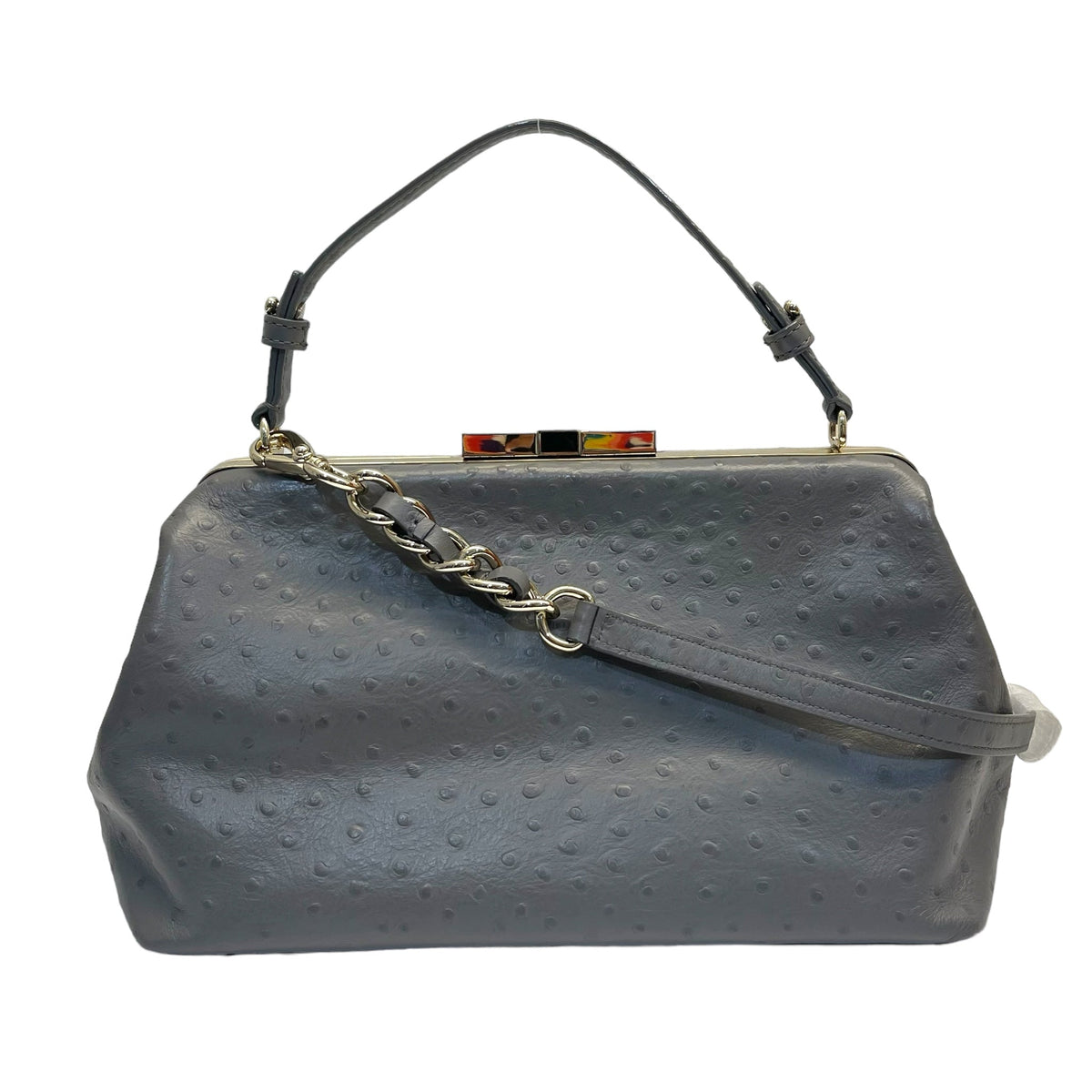 Kate Spade Ostrich Satchel Clutch