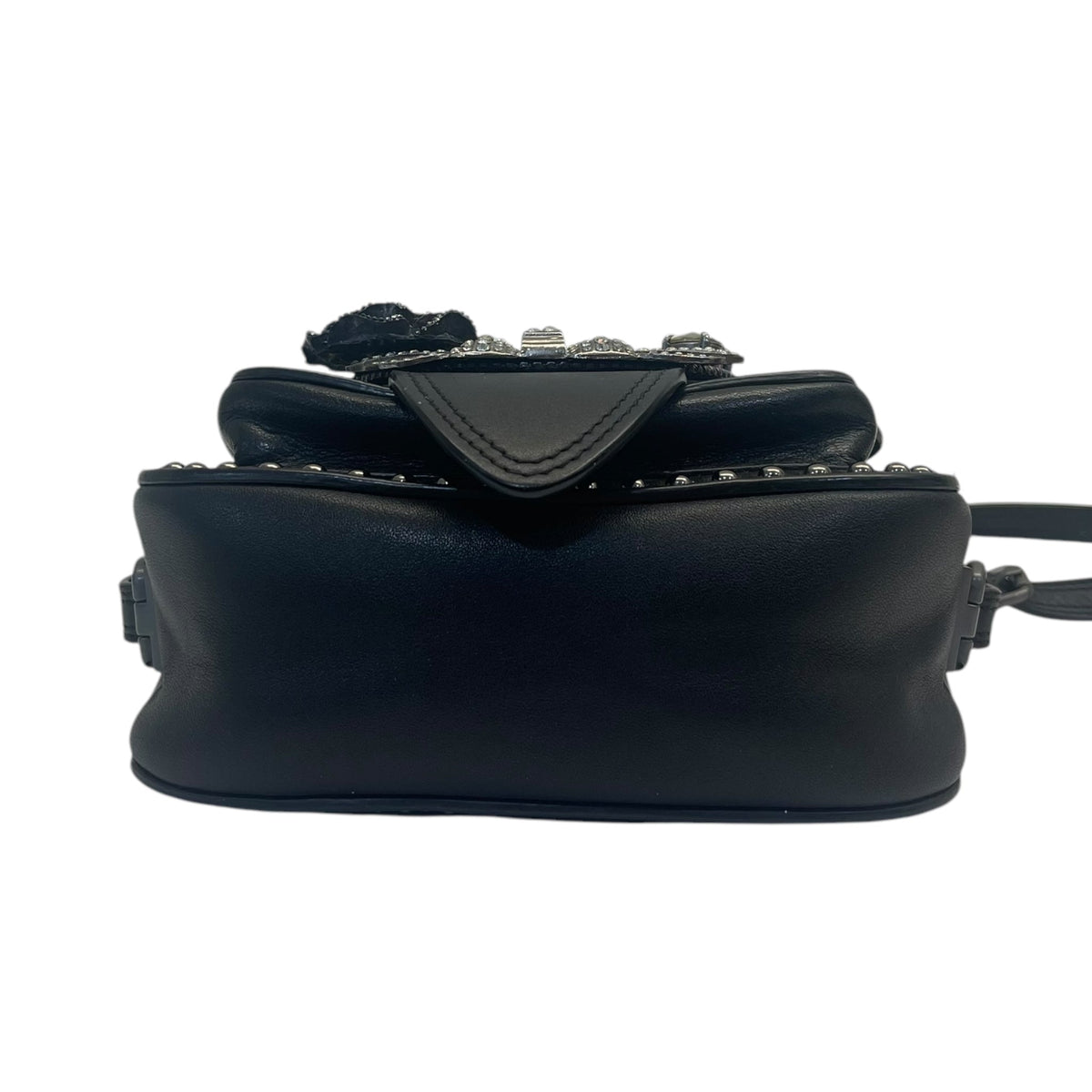 Miu Miu Dahlia Crystal Embellished Bag