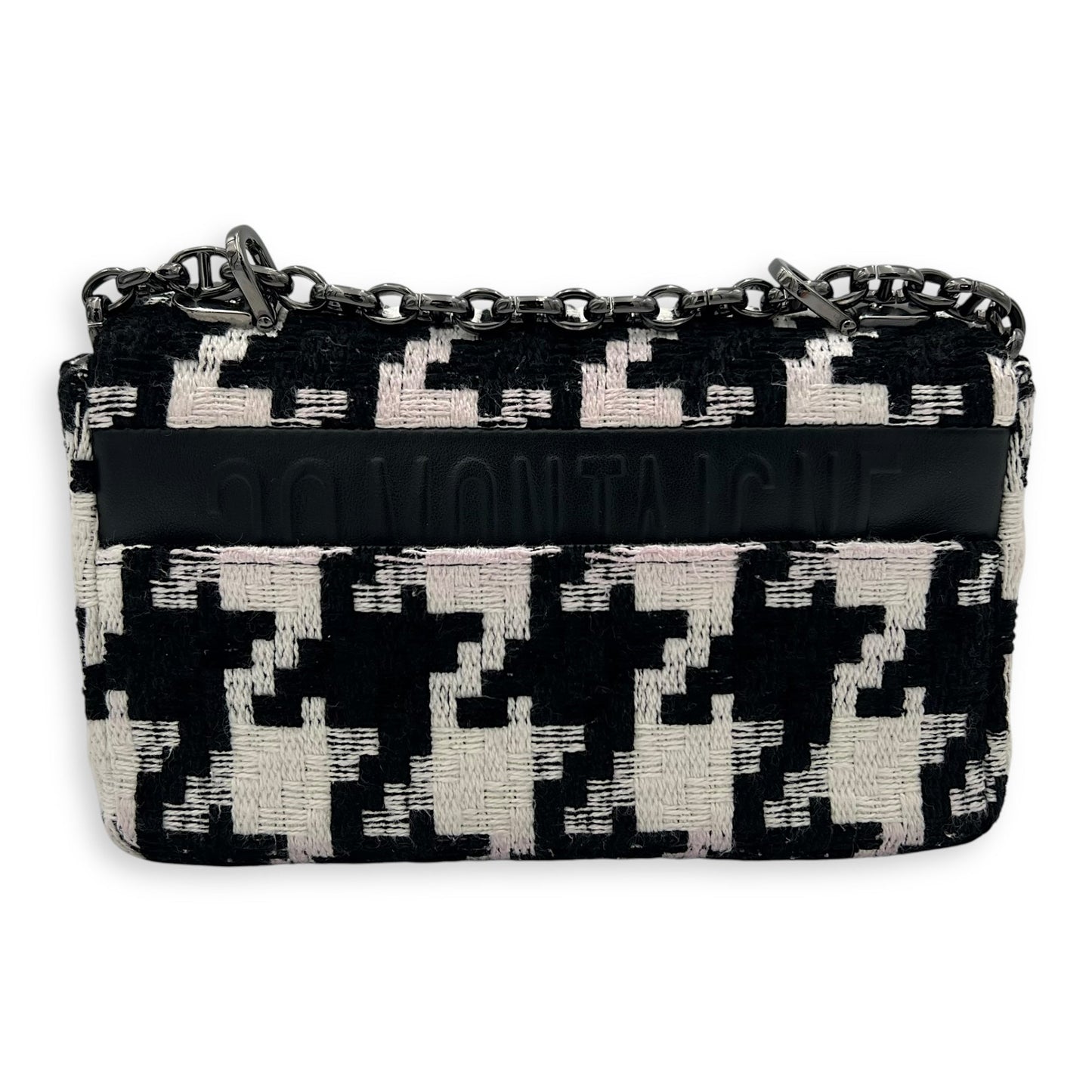 Caro Small Multi-colour Shoulder Bag in Tweed, Silver hardware